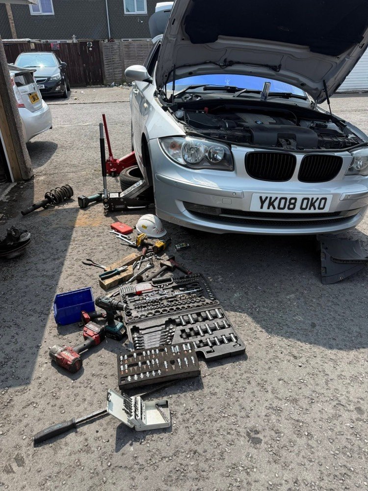 Recent work — BMW 1 Series suspension and brakes